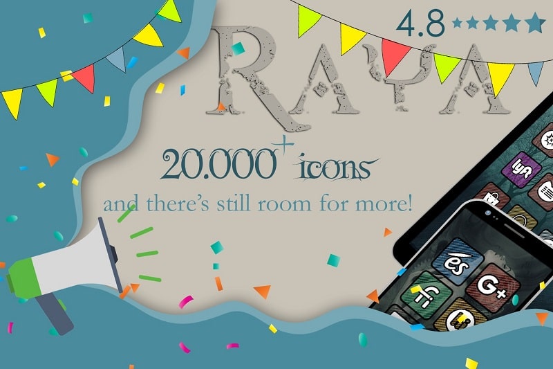 Raya Reloaded Icon Pack 207.0 (N/A)