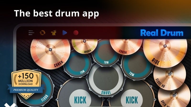 Real Drum 11.4.3 (Unlocked all)