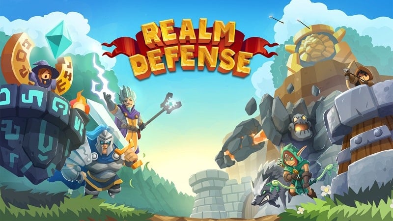 Realm Defense 3.3.5 (Unlimited Money/High Damage/Speed)