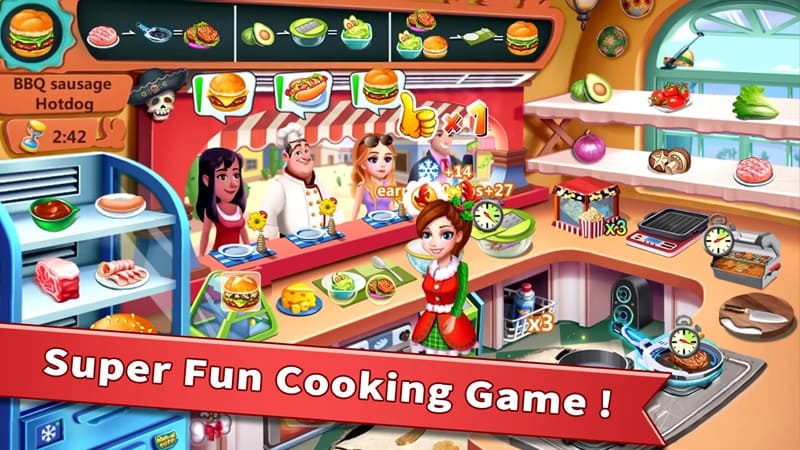 Rising Super Chef  8.9.0 (Unlimited Booster)