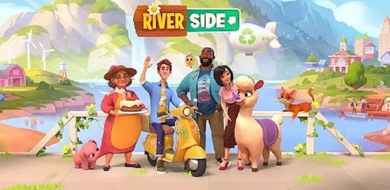 Riverside: Farm Village 1.5.3 (Unlimited money)