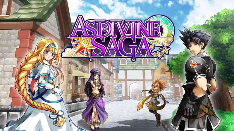 RPG Asdivine Saga 1.1.3g (Menu, Unlimited money, Unlocked)