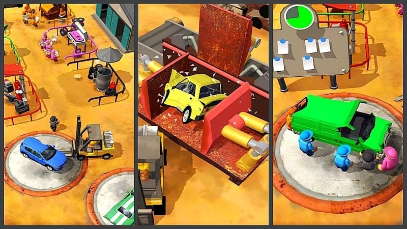 Scrapyard Tycoon 4.0.0 (Unlimited upgrade)