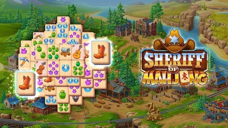 Sheriff of Mahjong 1.46.4600 (Unlimited money)