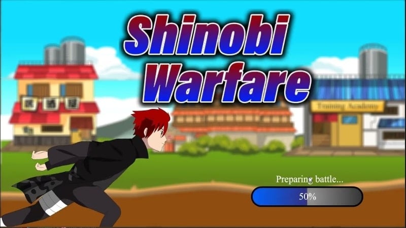 Shinobi Warfare 1.057.11 (Menu/Increased HP/Mana)