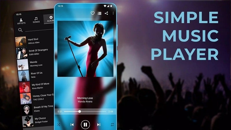 Simple Music Player 1.4.2.1 (Pro Unlocked)