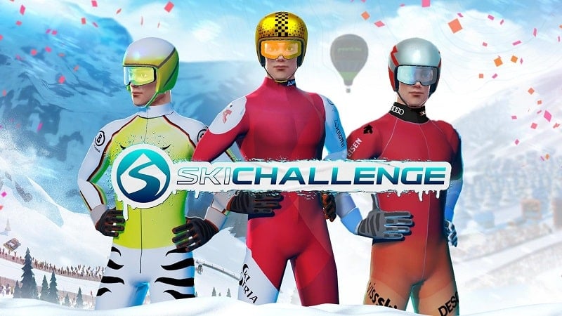 Ski Challenge 1.22.2.266772 (Menu, Speed Multiplier/Unlocked all)