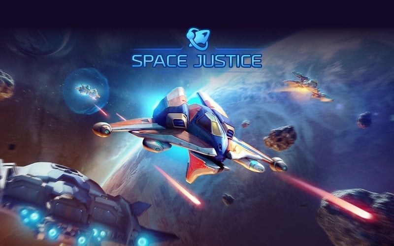 Space Justice 14.1.7312 (Menu/God mode/Damage multiplier)