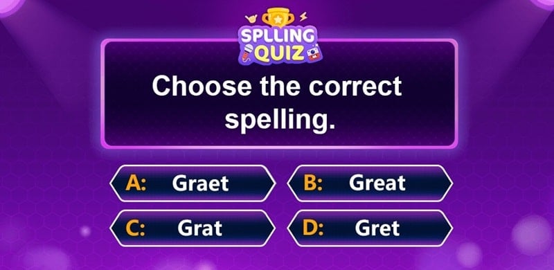 Spelling Quiz 3.3 (Unlimited gems)