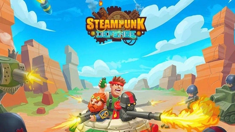 Steampunk Defense 20.32.640 (Free shopping)