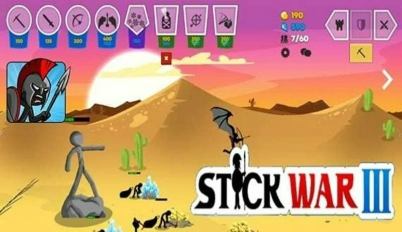 Stick War 3 2024.3.3063 (Unlimited Gold/Unlocked)