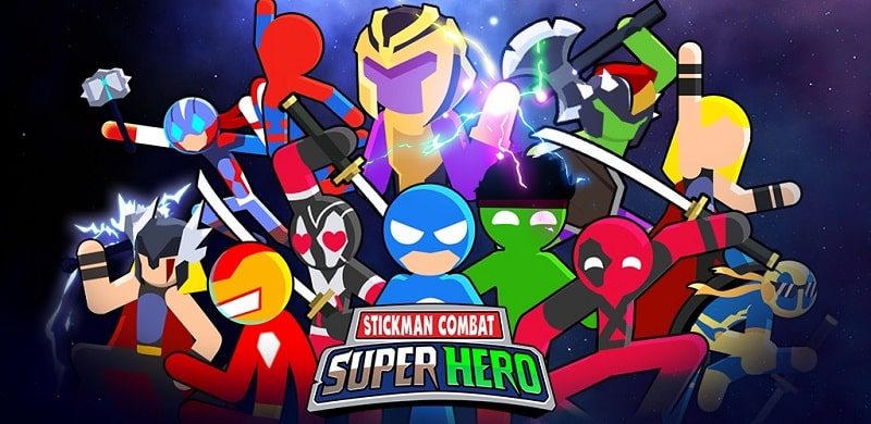 Stickman Combat – Superhero 3.7 (Unlimited money)