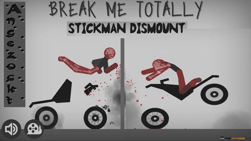 Stickman Dismounting 3.1 (Unlimited money)