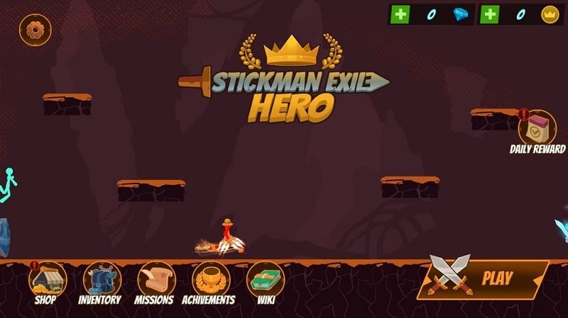 Stickman Exile Hero 1.56 (Unlimited money)