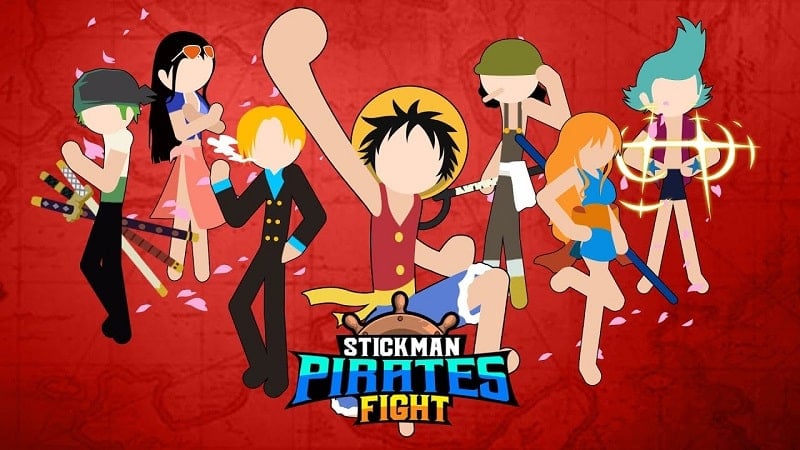 Stickman Pirates Fight 6.4 (Unlimited money)