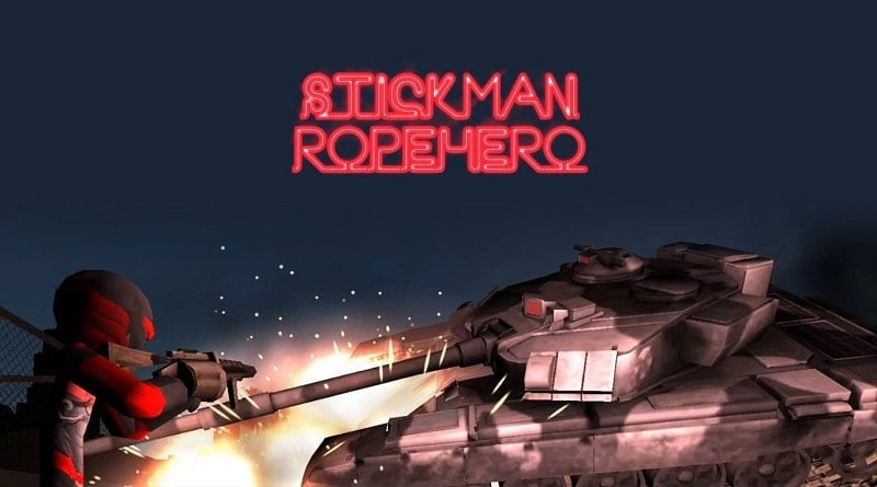 Stickman Rope Hero 4.3.1 (Unlimited money)