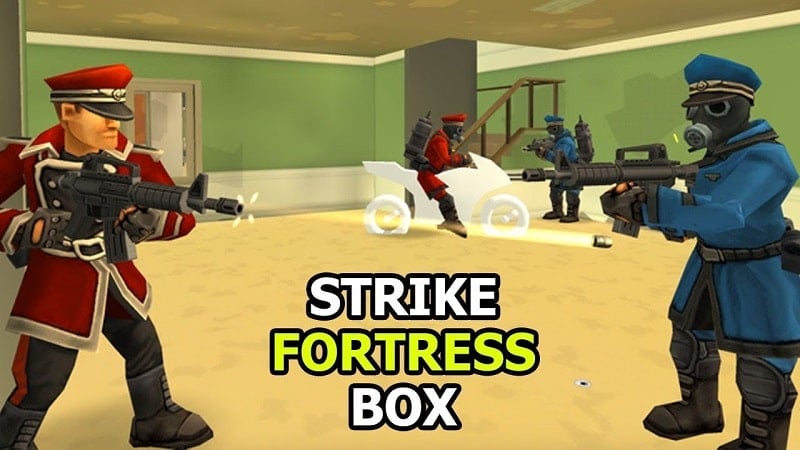 StrikeFortressBox 2.0.1 (Unlimited money/God mode/Unlocked)