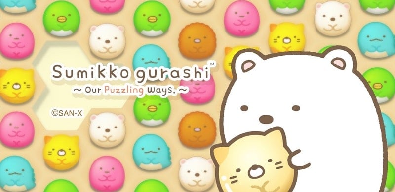 Sumikko gurashi-Puzzling Ways 2.7.7 (Unlimited money)