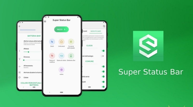 Super Status Bar 2.9.2 (Unlocked Premium)