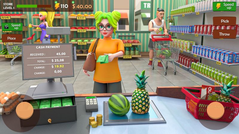 Supermarket Store Simulator 1.0.8 (Free rewards)