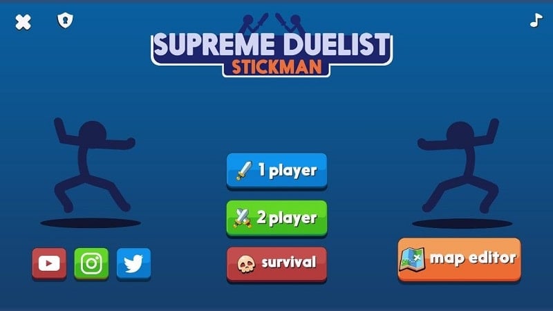 Supreme Duelist Stickman 3.8.1 (Unlimited money)