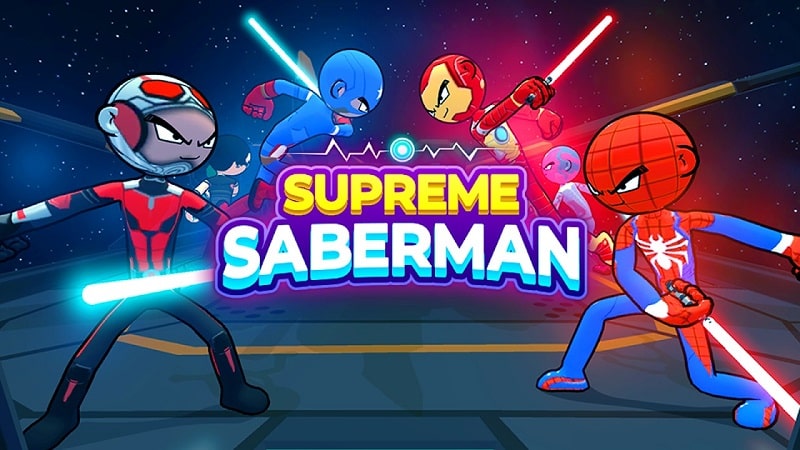 Supreme Saberman Stickman 8.4 (Free Upgrade)