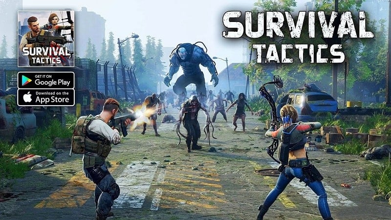 Survival Tactics 1.4.68 (Menu/Unlimited ammo, Immortal)