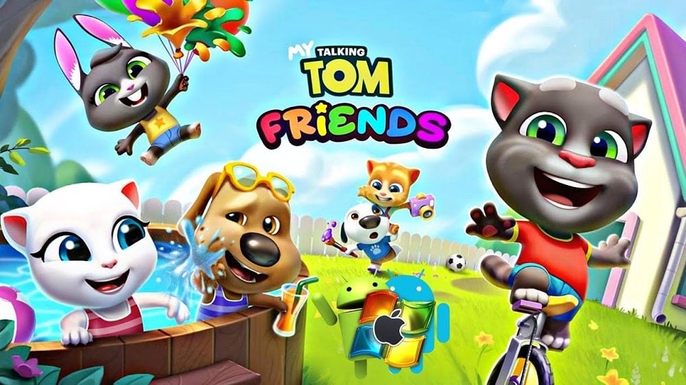 My Talking Tom Friends 3.9.2.12822 (Unlimited Money)