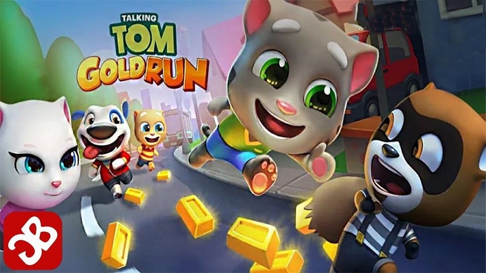 Talking Tom Gold Run 7.6.1.8050 (Unlimited money)