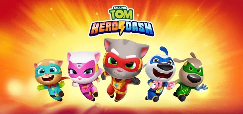 Talking Tom Hero Dash 5.0.2.7853 (Unlimited money)