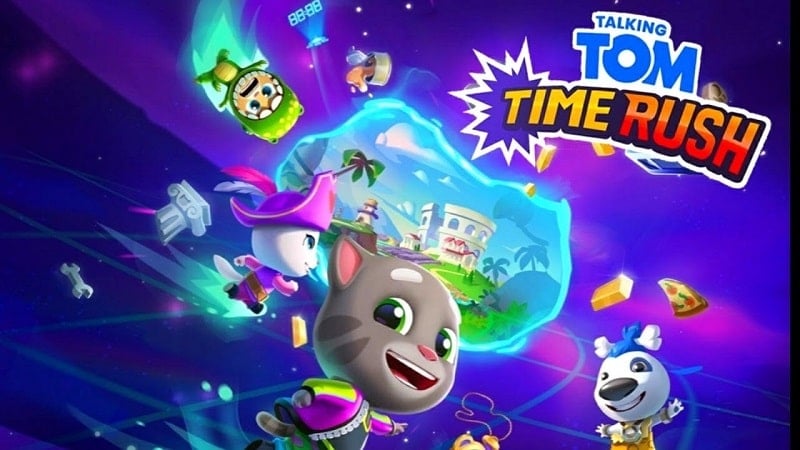 Talking Tom Time Rush 1.3.4.18158 (Menu/Infinite Gems)