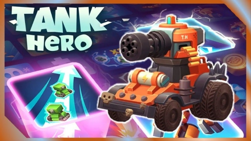 Tank Hero 2.0.8 (Menu/God mode, onehit)