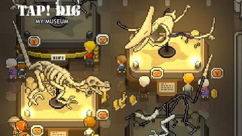 TAP! DIG! MY MUSEUM! 1.10.6 (Unlimited money)