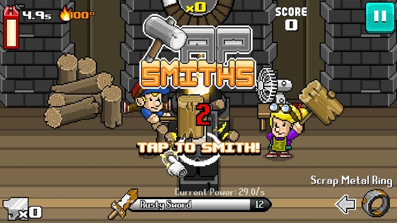 Tap Smiths 1.3.07 (Free shopping/upgrade)