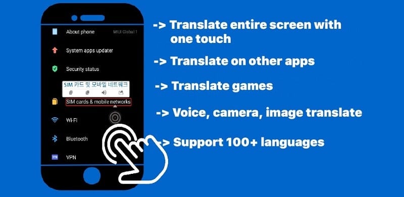 Tap To Translate Screen 1.89 (Premium Unlocked)