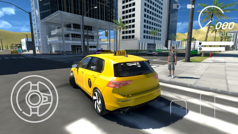 Taxi Driver: City Driving SIM 0.6 (Unlimited money/Free rewards)