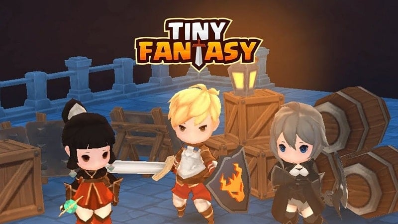 Tiny Fantasy 0.526 (Menu, Unlimited money/Skills/Dumb enemy)