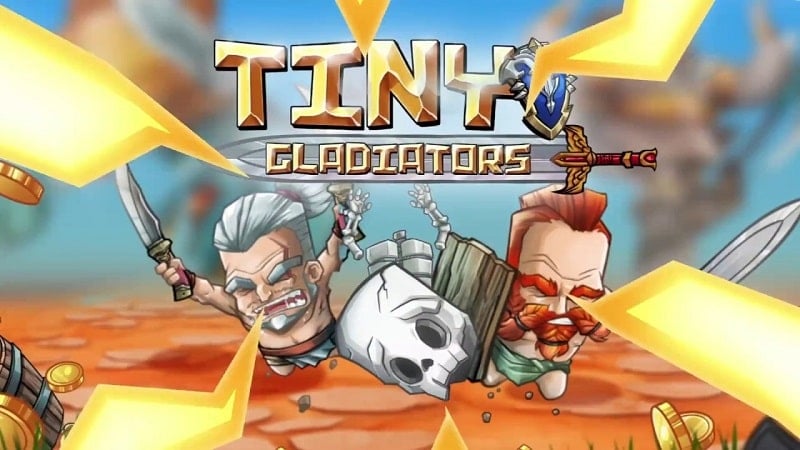 Tiny Gladiators 2.5.1 (Menu, Unlimited money/High damage/God mode)