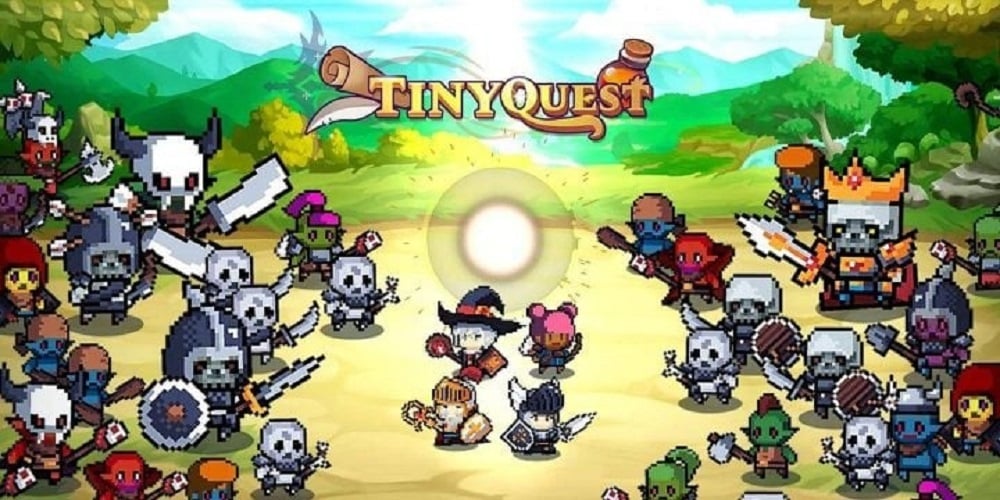 Tiny Quest  1.10.3 (Menu/Unlimited Diamonds/Speed Hack)