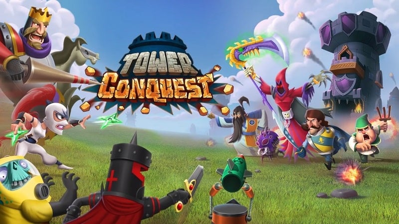 Tower Conquest 23.0.18g (Unlimited money)