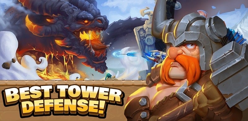 Tower Defense Realm King Hero 3.6.8 (Unlimited money/Spins)