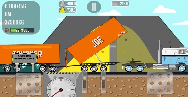 Trucker Joe 0.2.35 (Unlimited money)