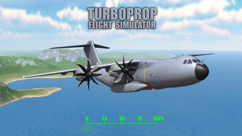 Turboprop Flight Simulator 3D 1.31.1 (Unlimited money)