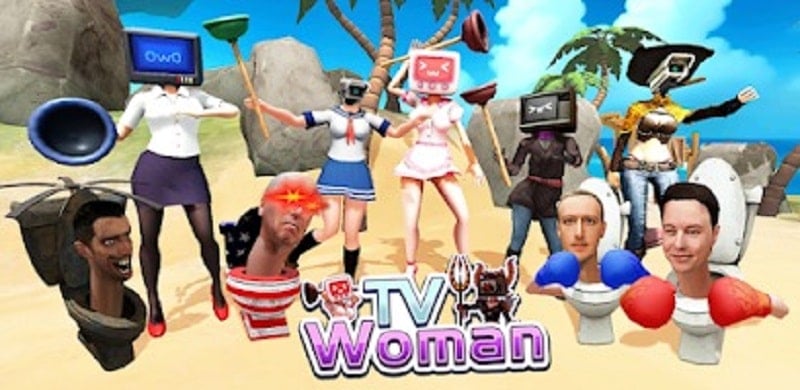 TV Woman 1.1.3 (Menu/God mode)