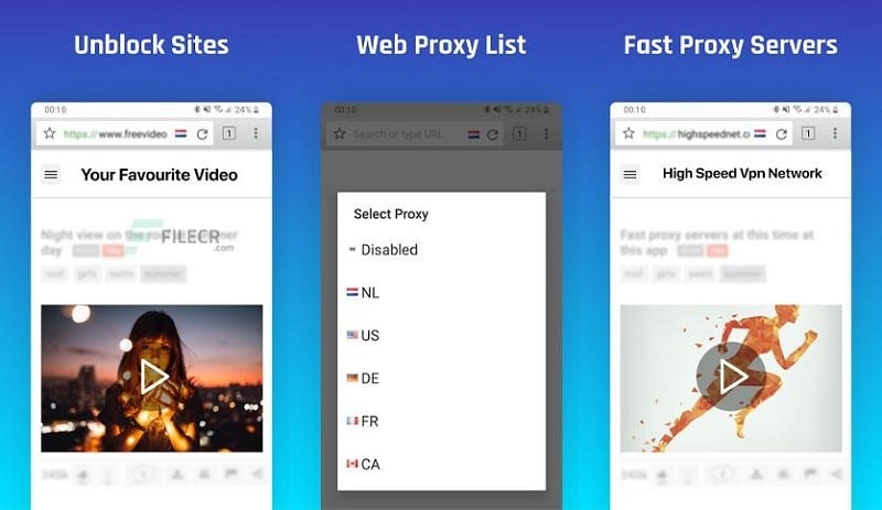 Unblock site VPN proxy browser 1.5.5122