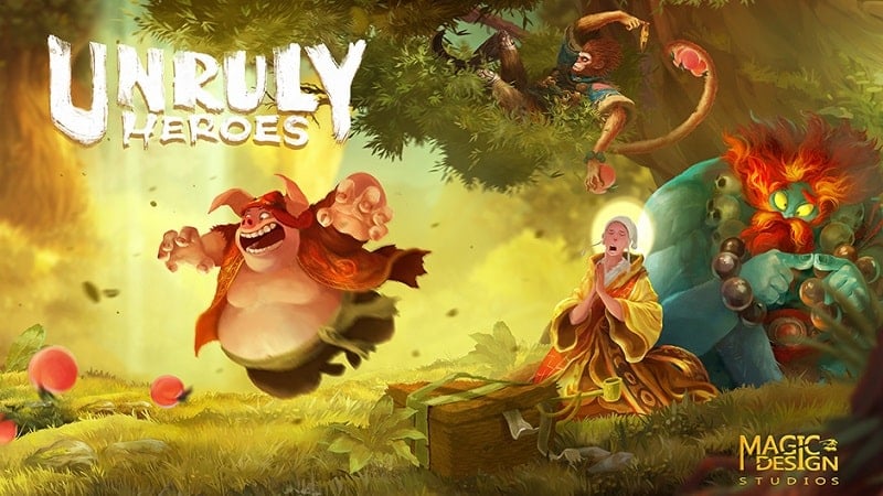 Unruly Heroes 1.2 (Unlimited money, unlocked maps, keys)