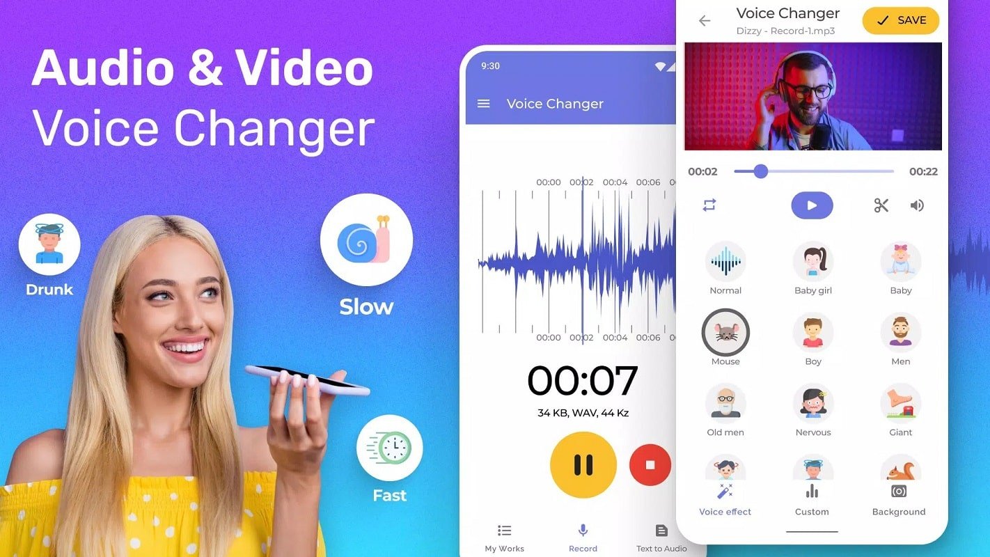 Video Voice Changer + Effects 1.5.1 (Unlocked Premium)