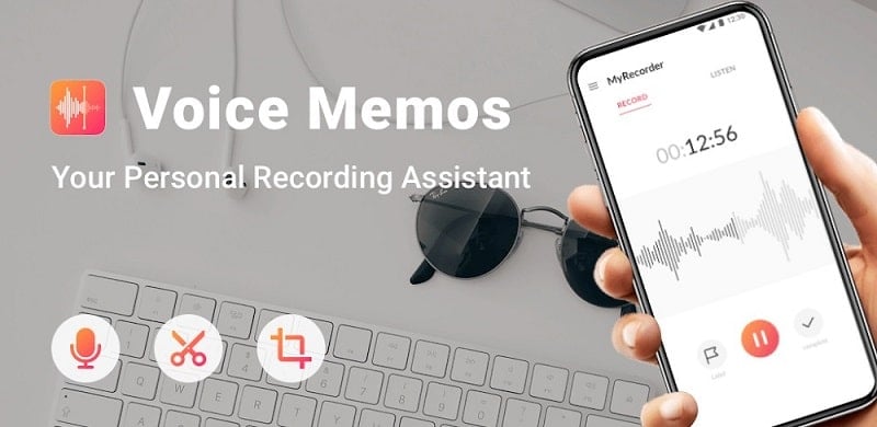 Voice Recorder & Voice Memos 1.02.01.1114 (Pro Unlocked)