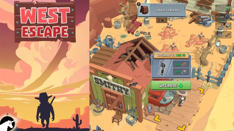 West Escape 1.0.22 (Free Upgrade/Craft)