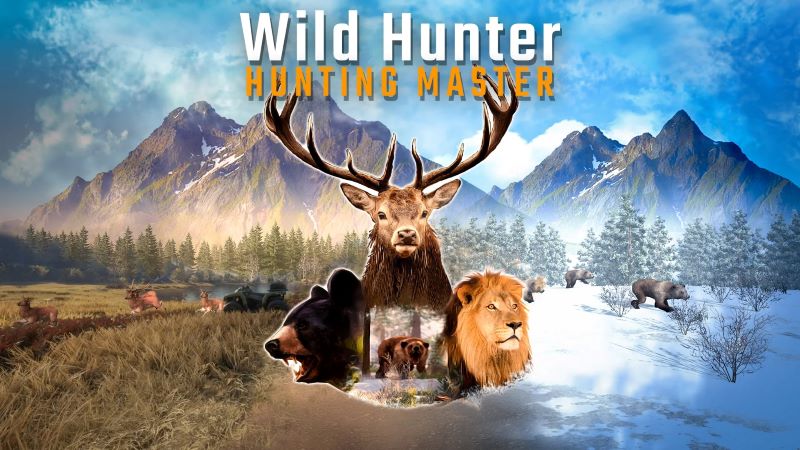 Wild Animal Hunting Games FPS 60 (Menu/Unlimited Coin/Ammo/Damage/Rapid fire rate)